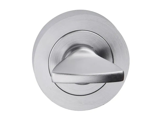 Metal-Bud Door Handle, Silver