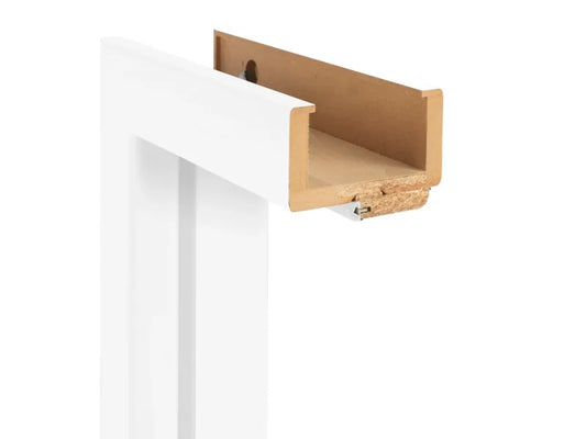 Venis - Adjustable Door Frame Without Rebates, White Lacquered