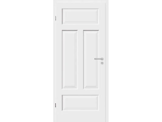 Classic Interior Door Leaf, White Lacquered