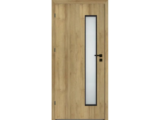 DRE - Interior Door Door Rivera With Glazing, Oak