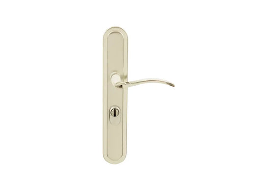 Domino - Exterior Door Handle, Nickel