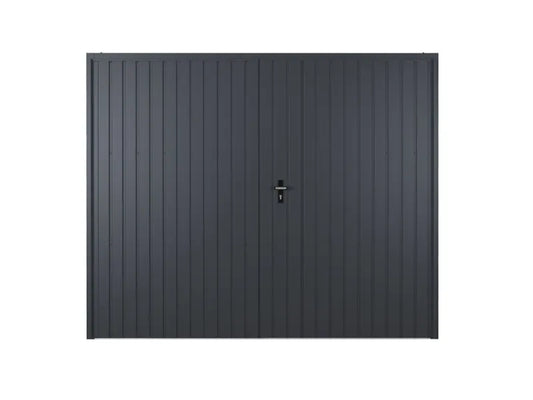 Double-leaf swing door, Anthracite