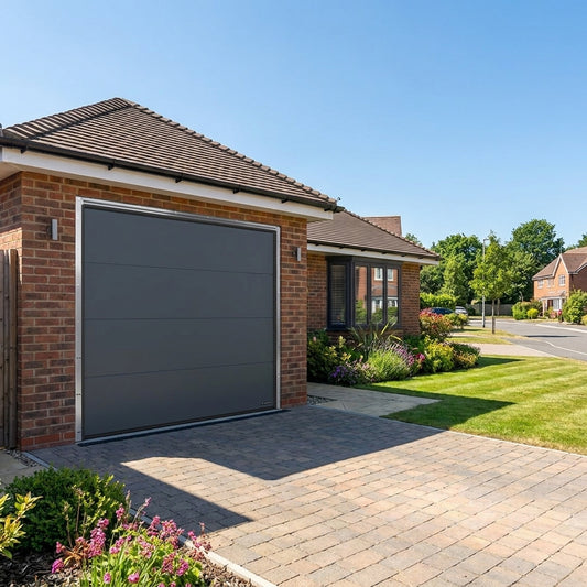 Nobel - Sectional Garage Door, Anthracite