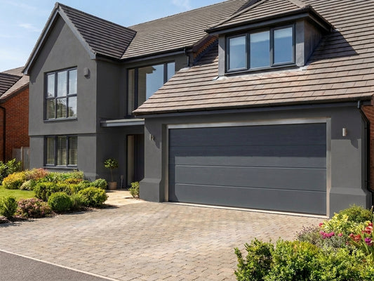 Nobel - Automatic Sectional Door, Anthracite