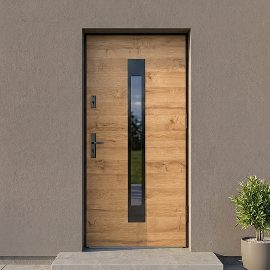 Splendoor - Satis Exterior door, Natural Oak