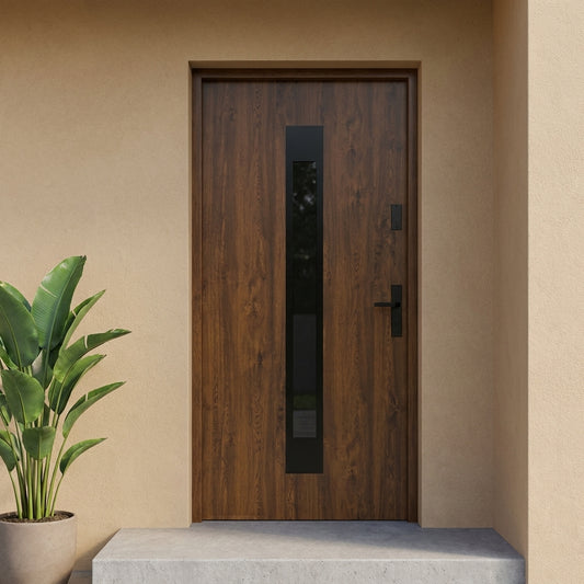 Splendoor - Satis Exterior Door, Walnut