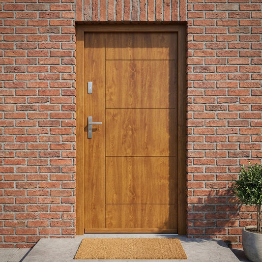 Pantor - Exterior Door Rhône, Golden Oak