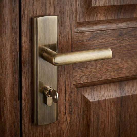 Metal-Bud Exterior Door Handle, Different Colours