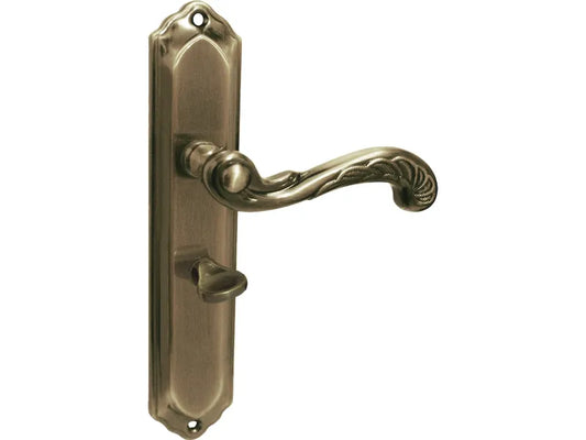 Retro Door Handle, Rustic Bronze