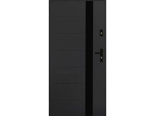Pantor - Steel Exterior Door Alicante, Anthracite