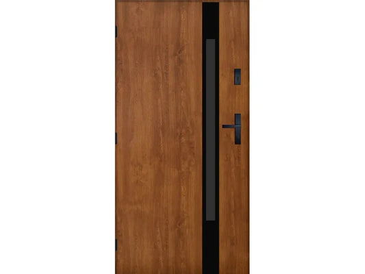 Pantor - Steel Exterior Door Munich, Golden Oak
