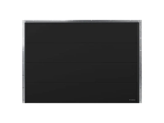 Nobel - Sectional Garage Door, Black